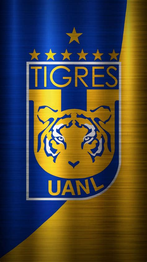 Fondo De Pantalla Del Escudo De Tigres Uanl Estrellas Escudo De