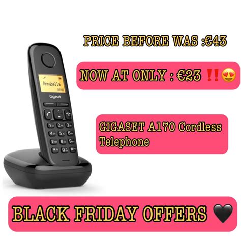 Gigaset A170 Black Single, 54% OFF | www.idropnews.com