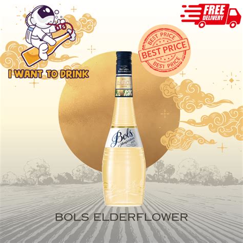 BOLS Elderflower 700ml - Premium Liqueur – Smooth & Flavorful | Shopee ...