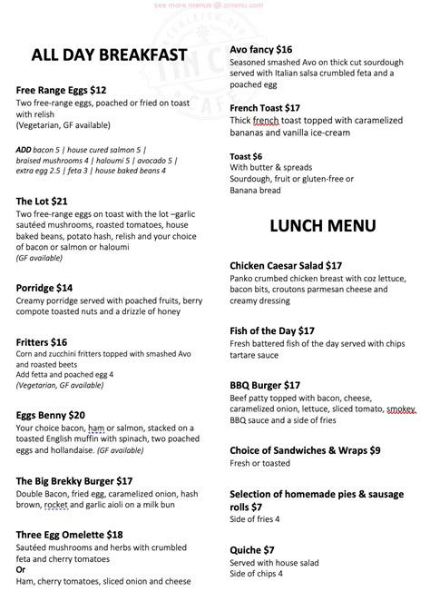 Online Menu Of Tin Cup Cafe Restaurant Beenleigh Queensland 4207 Zmenu