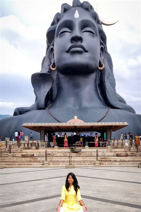 Adiyogi Shiva Statue Coimbatore India Twinsontoes Shiva Statue