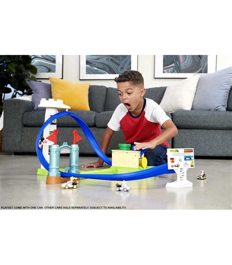 Hot Wheels Mario Kart Circuit Slam Track Set Hgk