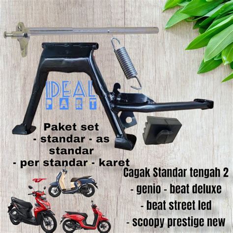 Jual Cagak Standar Tengah 2 Beat Deluxe Street Genio Scoopy Prestige