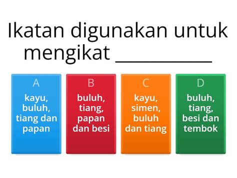 Kuiz Ikatan Dan Simpulan Kadet Polis 2023 Quiz