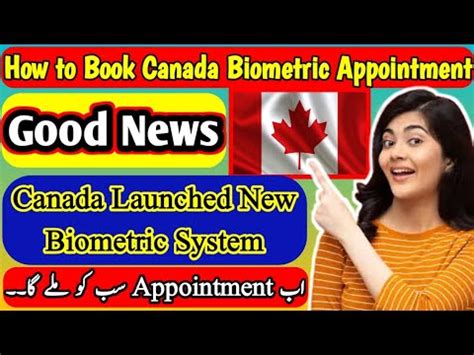 How To Book Canada Biometric Appointment At VFS Global Big Change In