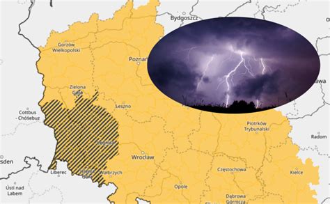 IMGW ostrzega Znów będzie burza I to z gradem GDZIE JEST BURZA