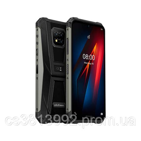 Купить Смартфон водонепроницаемый с 3 камерами на 2 сим UleFone Armor 8 ...