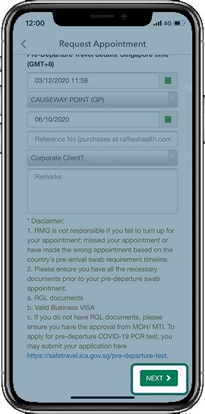 Pre Departure Covid Swab Test Raffles Medical Group