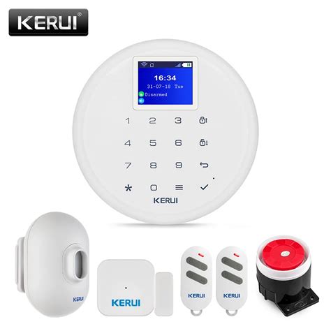 Kerui W Wifi Gsm Burglar Alarm System Waterproof Outdoor Pir Motion