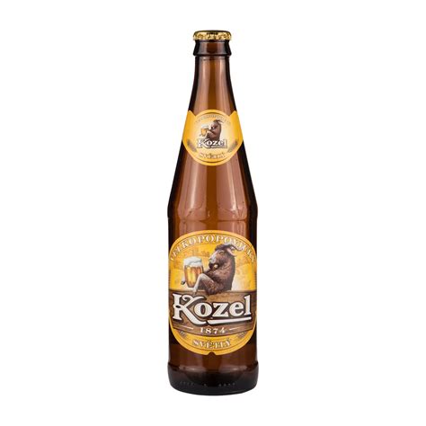 Светлое пиво Velkopopovický Kozel 1874 - рейтинг 4,57 по отзывам ...