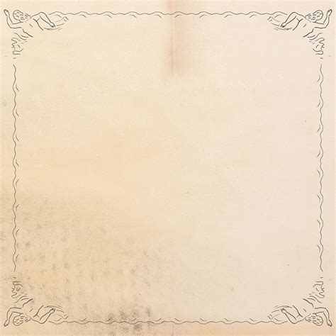 Vintage Nude Border Frame