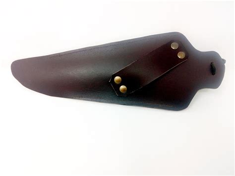 Flintlock Pistol Holster In Leather With Laces And Loops For Etsy