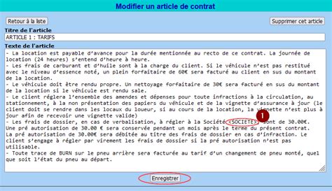 Les Contrats De Location Le Logiciel Des Garages Moto