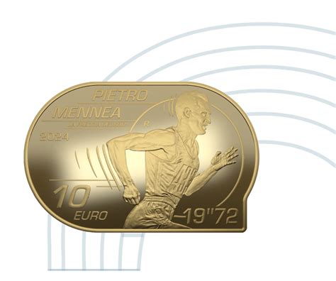 Shop IPZS SpA Moneta Pietro Mennea Commemorativa Oro Olimpico 1980