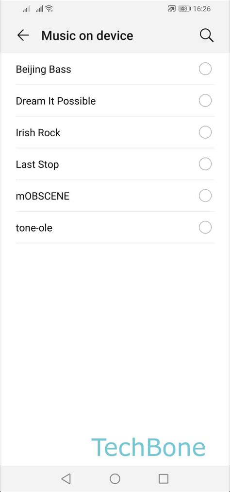 How To Set A Custom Ringtone Huawei Manual TechBone