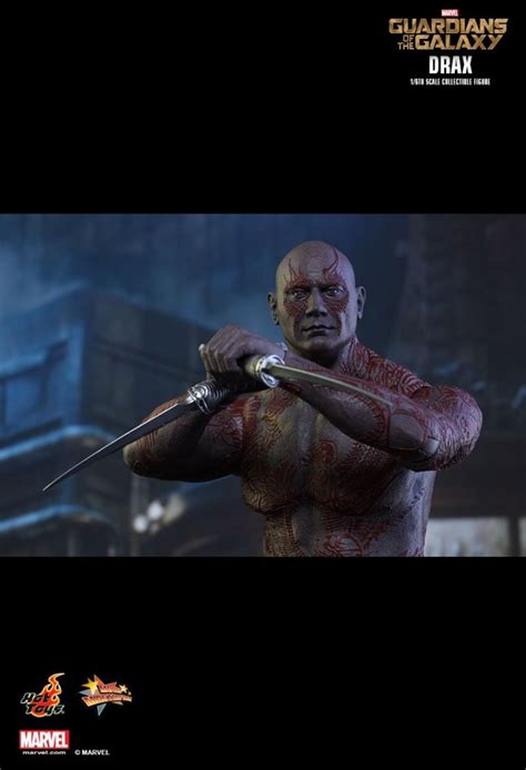 Drax Aus Dem Marvel Film Guardians Of The Galaxy Von Hot Toys Mms Dave Bautista