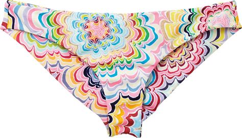 RVCA Women S Kelsey Cheeky Bikini Bottom Multi S Amazon In