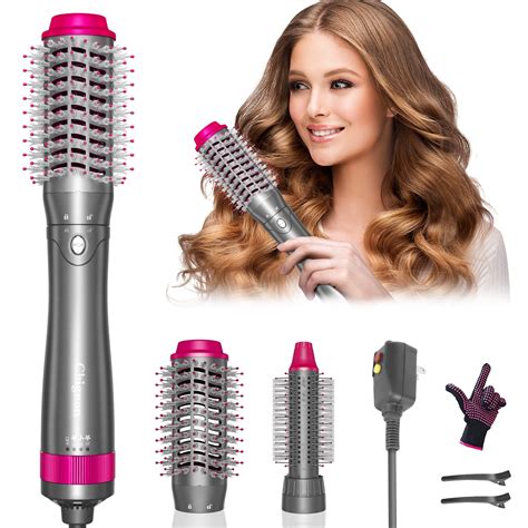 Hair Dryer Brush And Volumizer Styler Hot Air Brush Negative Ionic Electric Hair Curler