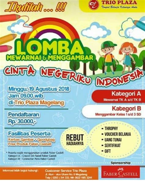 Lomba Mewarnai Dan Menggambar 2018 Lomba Menggambar Dan Mewarnai 2021