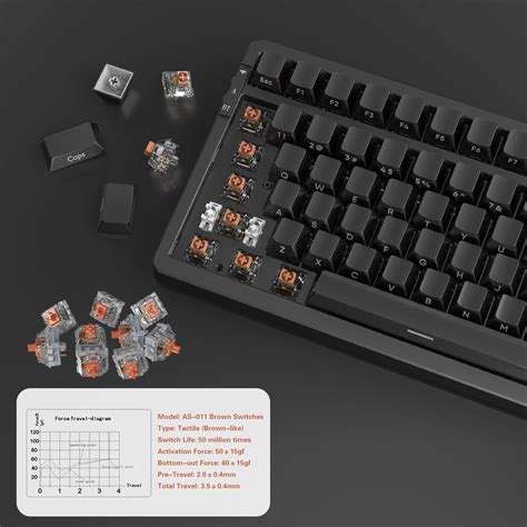 Nacodex Ak Key Hot Swappable Rgb Gasket Mount India Ubuy