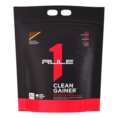 R1 Clean Gainer Rule 1 Proteins Muscle Maker Supplements