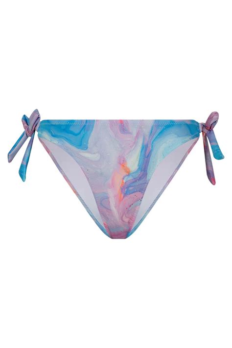 Dennis Denise Yandan Bağlamalı Batik Desenli Bikini Altı Fiyatı