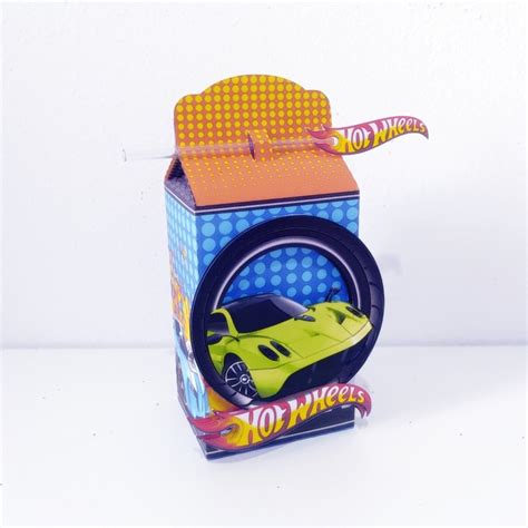 Kit Caixinhas Personalizadas Hot Wheels Elo