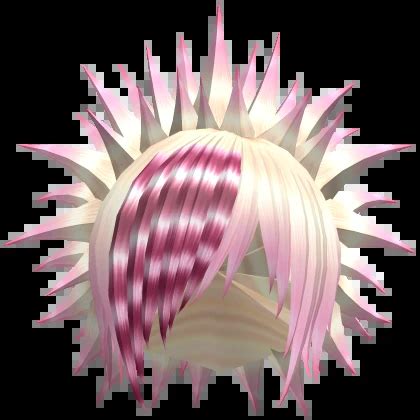 Rebel Spike Rockstar Scene Hair Blonde Pink Roblox Item Rolimon S