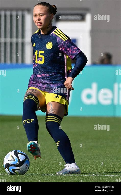 Ana Maria Guzman of Colombia during football Match, Stadio Tre Fontane ...