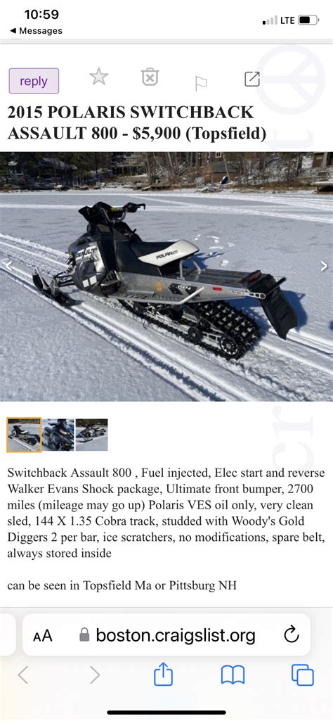 Looking At A Polaris Today Hardcore Sledder