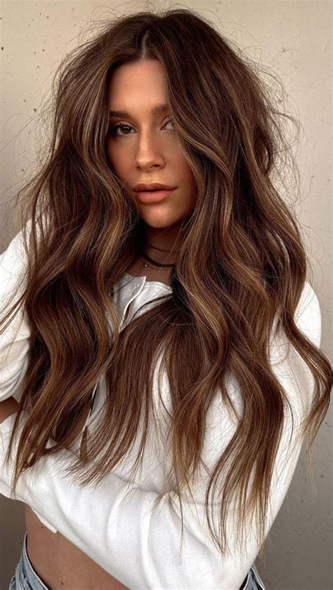 Subtle Hair Colour Ideas For A Sun Kissed Glow Beachy Hazelnut Brunette
