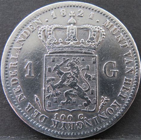 Pays Bas Willem I 1813 1840 1 Gulden 1821 Utrecht Catawiki