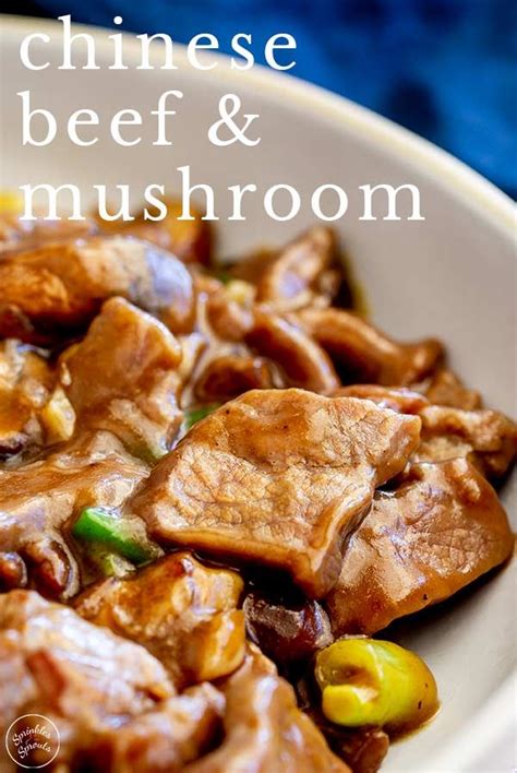 Serve This Takeout Style Chinese Beef And Mushroom Stir Fry Over Rice