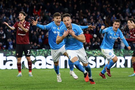 VIDEO Napoli Salernitana 2 1 Serie A Gol E Highlights Della Partita