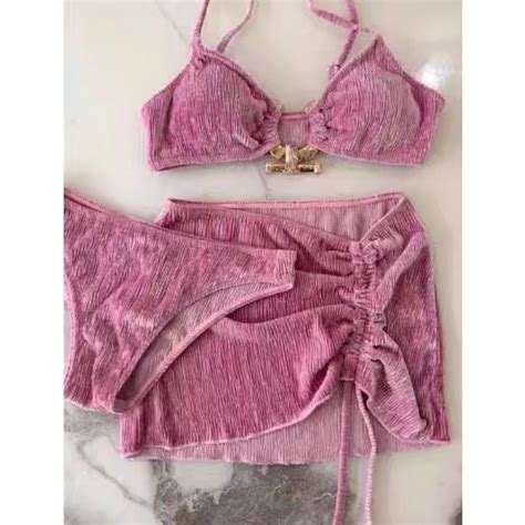 Only Swimsuit Female Split Bikini Three Piece Sexy Swimsuit Spice Girl Professional Wholesale