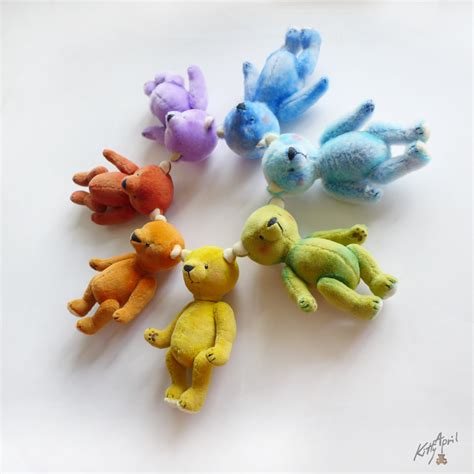 KittyApril: Радужные мини мишки