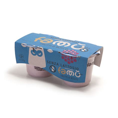 Yogurt Fam Magro Senza Lattosio Frutti Di Bosco Fam X Gr Fam