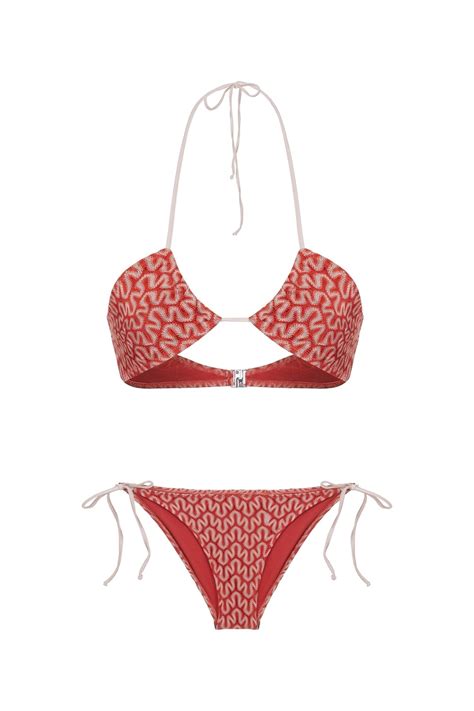 Aquella Halter Triko Üçgen Kiremit Bikini Takım Fiyatı Yorumları