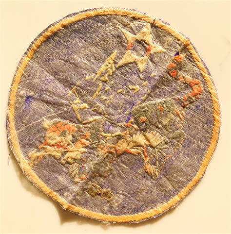 Ww2 Us China Air Task Force Silk On Silk Patch