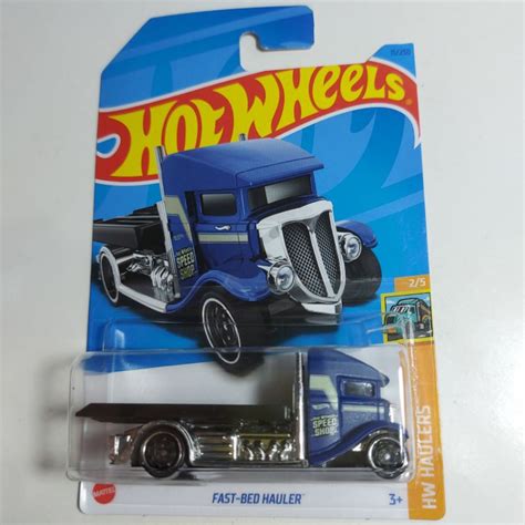 Fast Bed Hauler Hw Haulers 2 5 Hot Wheels 2023 Lote A HKH24 Shopee Brasil
