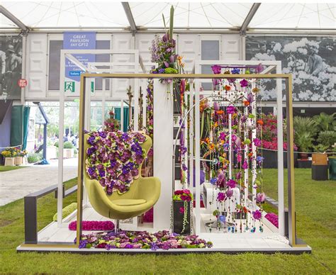 Interflora Works With Mynt Design For Rhs Chelsea Flower Show Stand