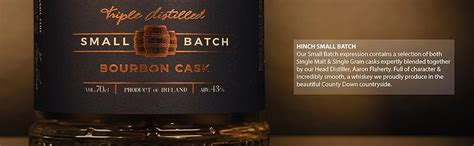 Hinch Distillery Small Batch Irish Whiskey, 70 cl : Amazon.co.uk: Grocery
