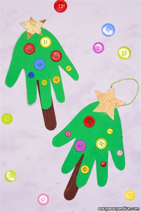 Christmas Handprint Crafts For Kids