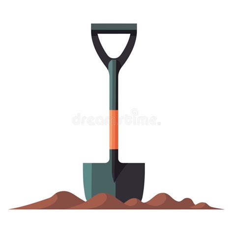 Shovel Digging Mining Tool Stock Illustrations 497 Shovel Digging