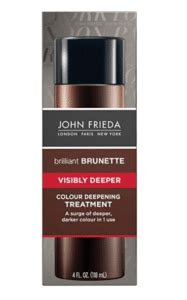 John Frieda Brilliant Brunette Treatment Before And After Review