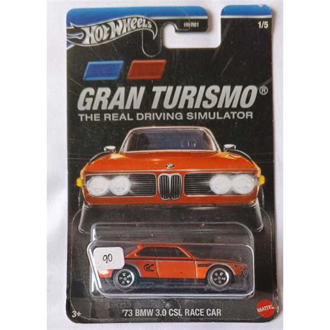 Jual Hot Wheels 73 BMW 3 0 CSL Race Car Orange Gran Turismo The Real Driving Simulator