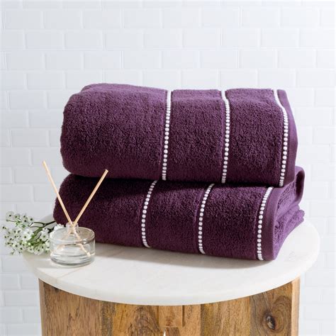 Luxury Cotton Towel Set Piece Bath Sheet Set Made From Zero