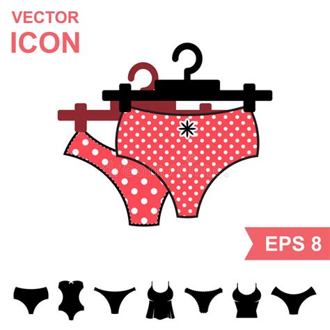 Set Of Lingerie Vector Icon On White Background Stock Vector Illustration Of Stylish Fabric