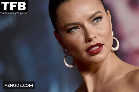 Adriana Lima Sexy Seen Flaunting Her Hot Body At The Last Night In Soho Premiere In LA AZNude