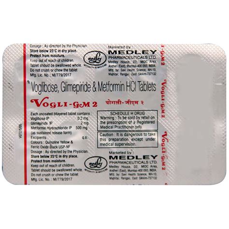 Vogli Gm Mg Tablet S Price Uses Side Effects Composition